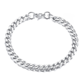 3mm Miami Cuban Bracelet - Silver