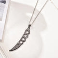 Shinobi Pendant Chain - Knuckle Blade